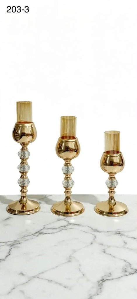 BOUGEOIRS PERLES CRISTAL 203-3