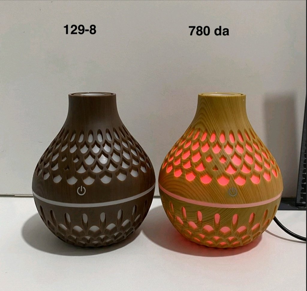 DIFFUSEUR D'ARÔMES AJOURÉ EFFET BOIS 129-8