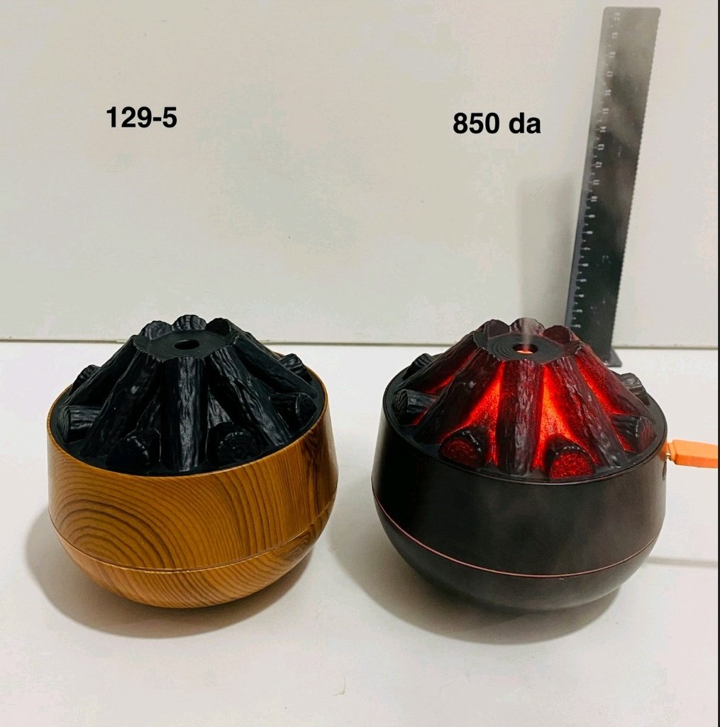 DIFFUSEUR VOLCAN EFFET BOIS 129-5