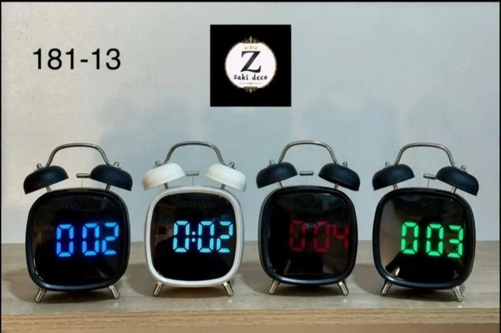 منبّه رقمي LED بجرسين 181-13