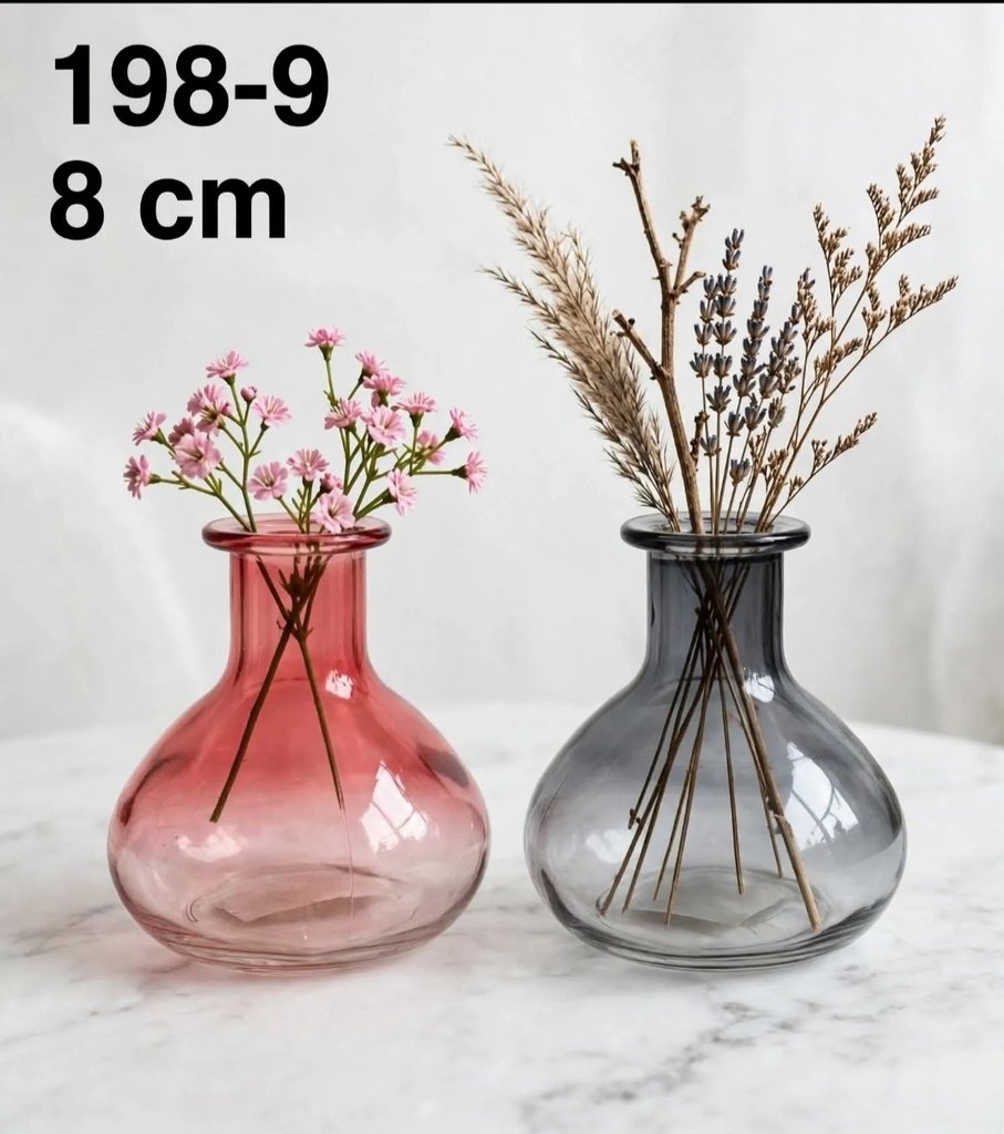 مزهرية زجاج كروية 198-9