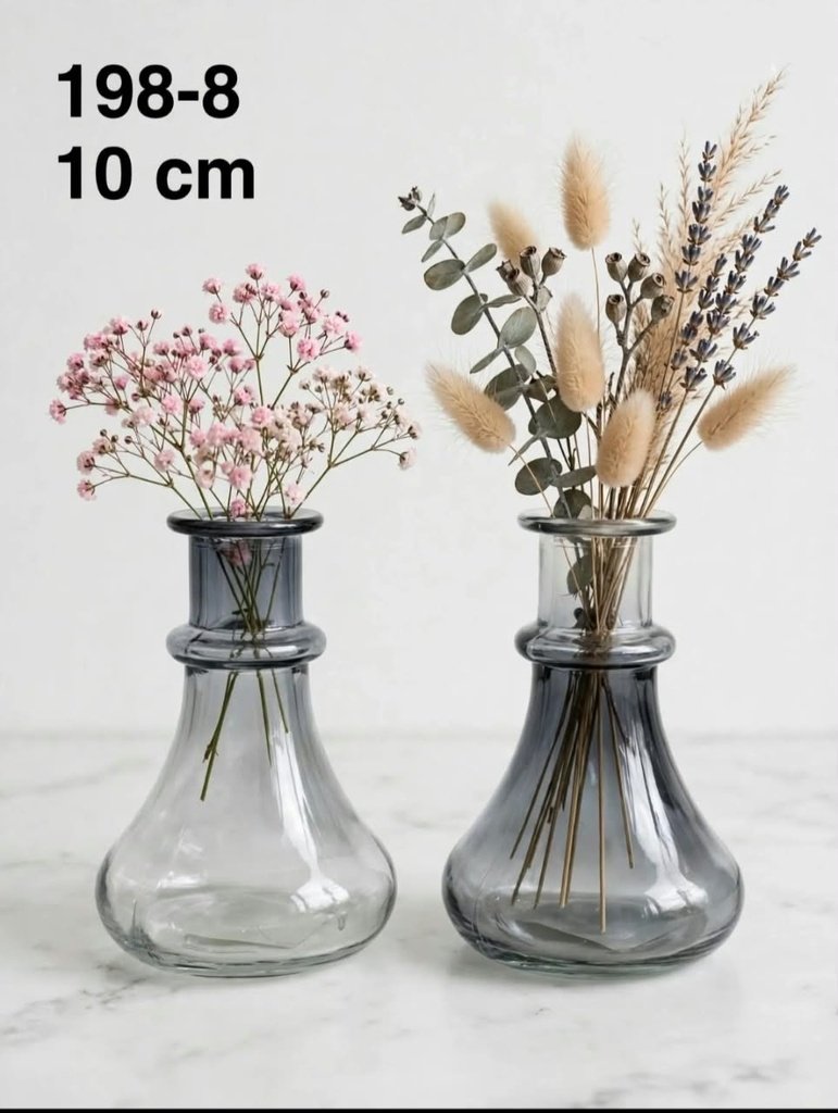 VASE BOUTEILLE EN VERRE 198-8